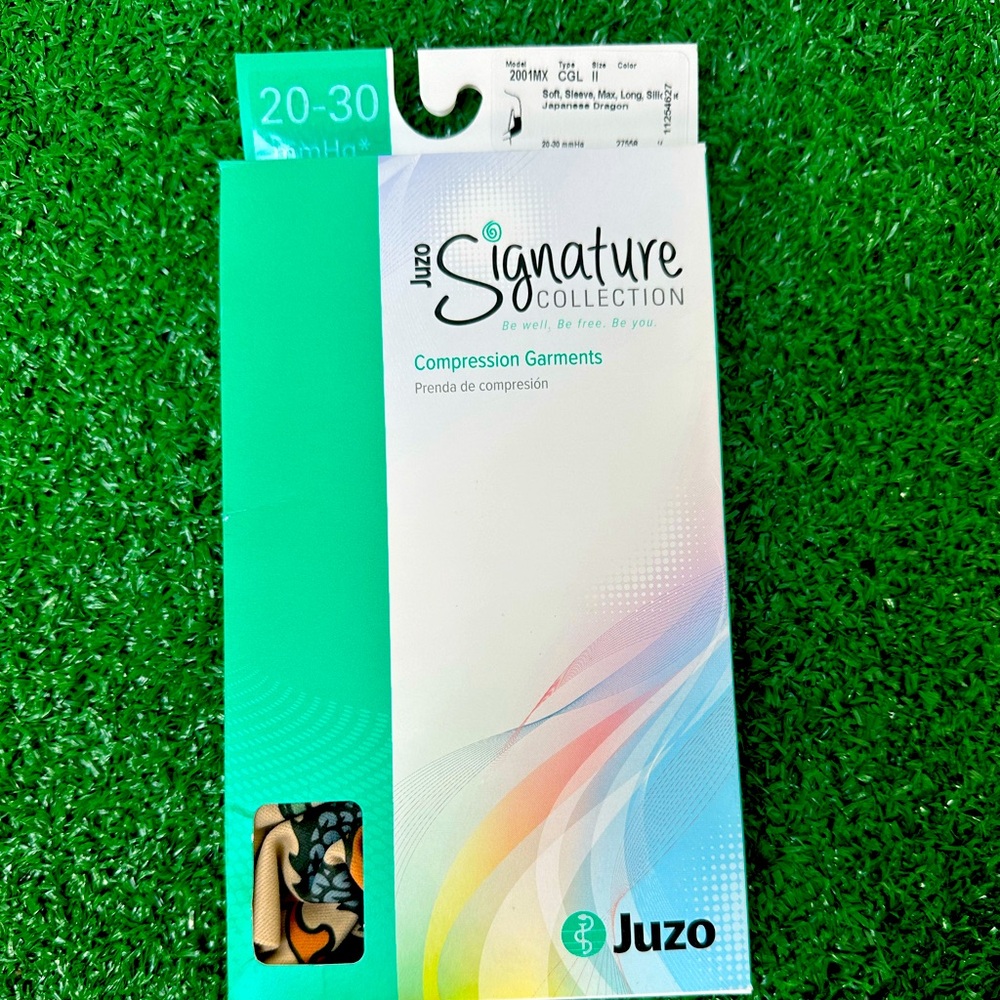 Juzo Signature Collection Arm Sleeve Compression Garment Style: Japanese Dragon